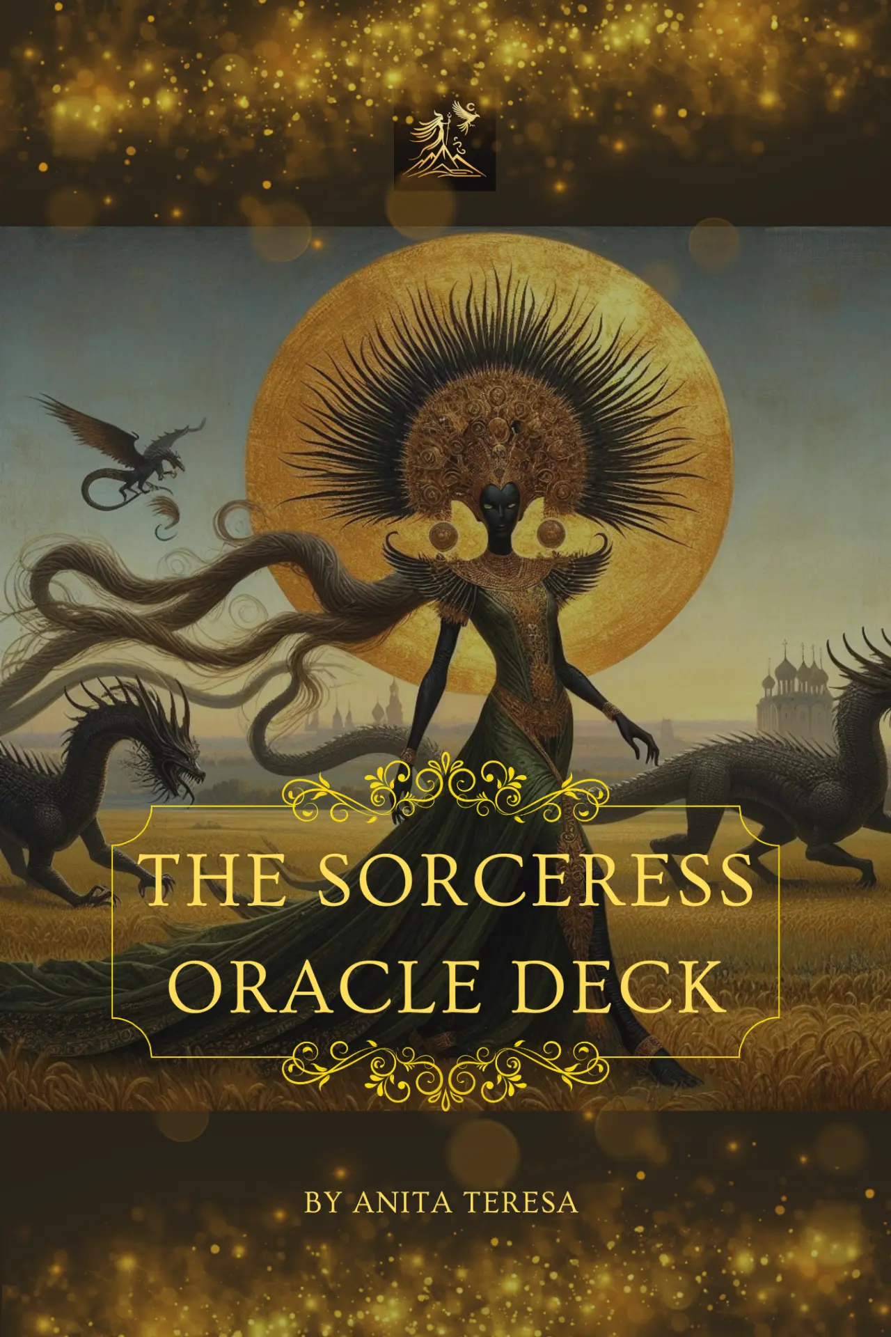 The Sorceress Oracle Deck cover card