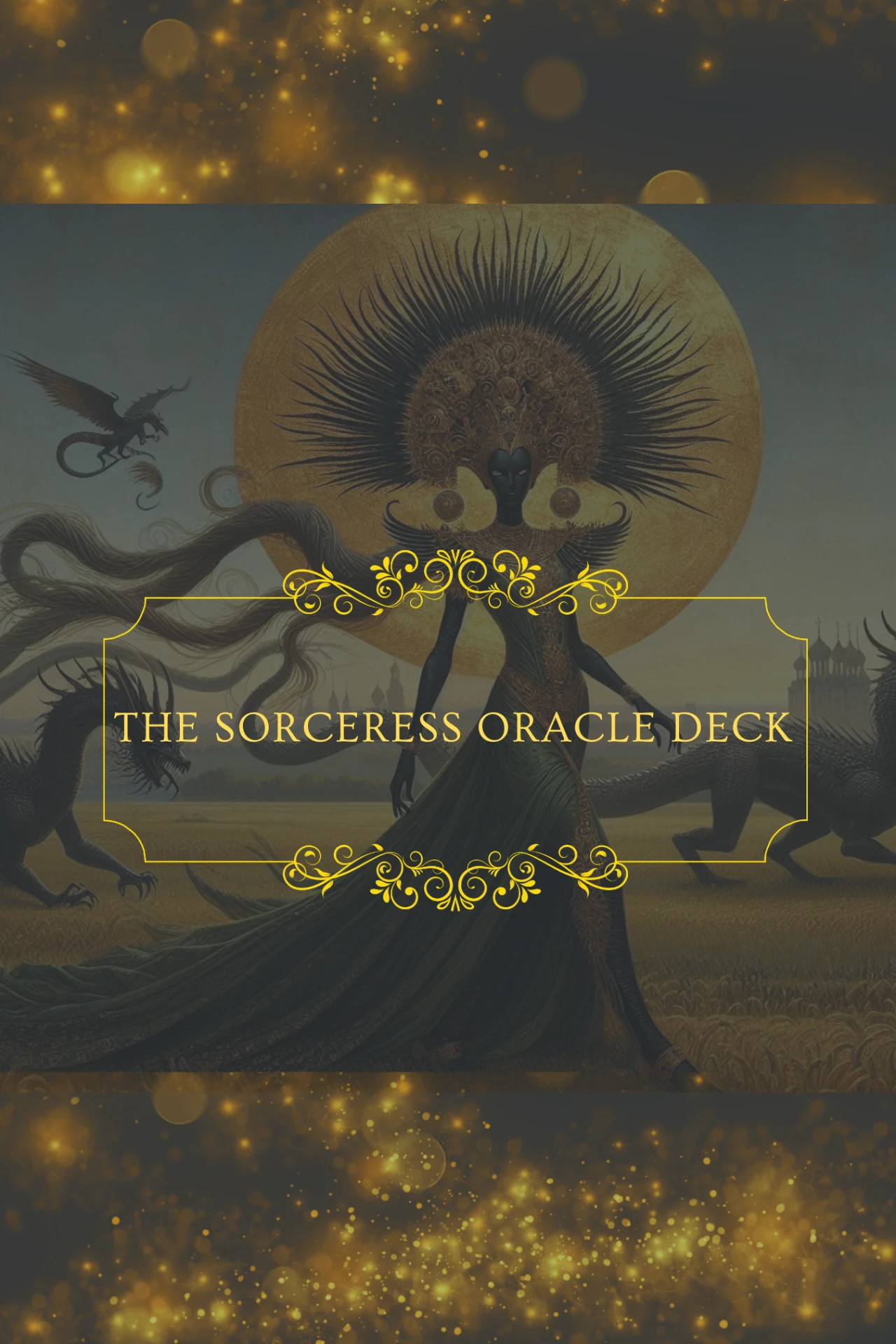 The Sorceress Oracle Deck card back